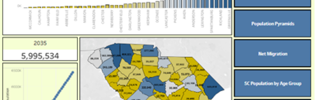 Population estimates and projections dashboard image 