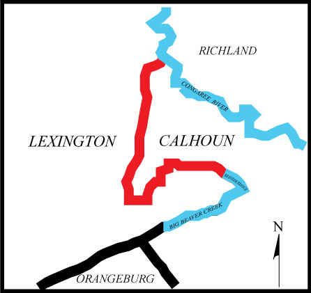 Calhoun Lexington County Boundary Project Scope